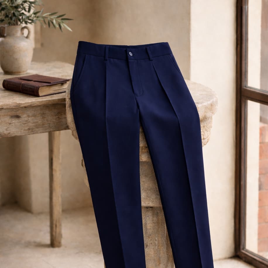 Double Kumaş Pantolon - Görsel 1