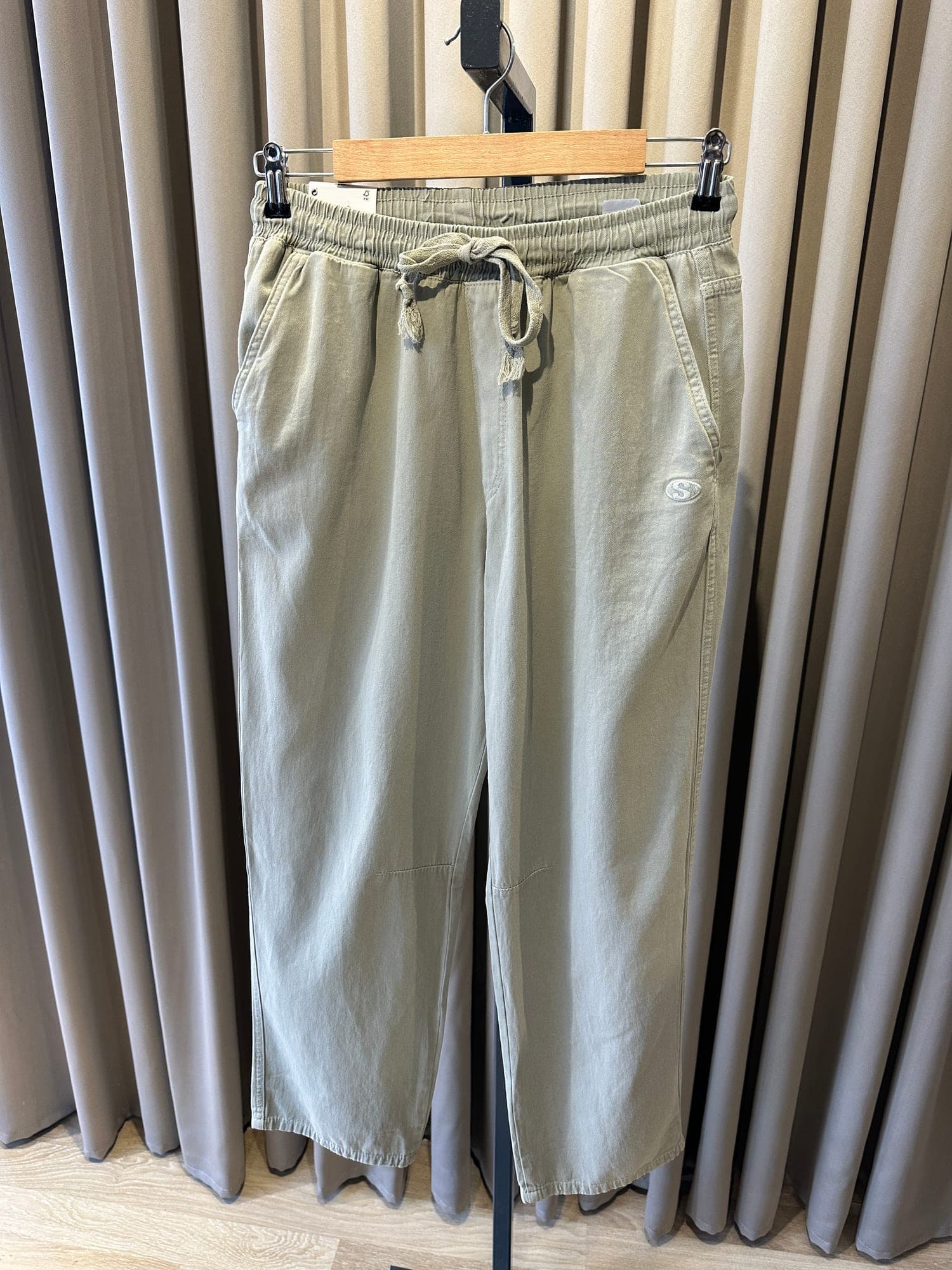 Gabardin pantolon ( Su yeşili rengi )